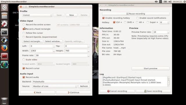 How to screen record in crouton смотреть онлайн