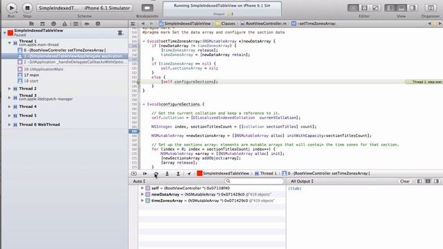 iPhone iPad Programming Part 26 Simple Indexed Table Makeover смотреть онлайн