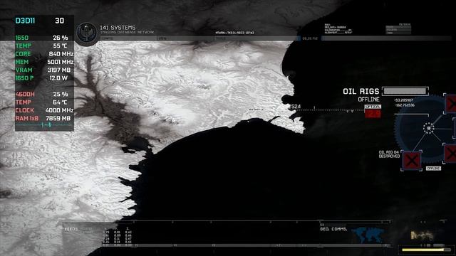 Call of Duty MWII Remastered Gameplay on 4600H 1650 Lenovo Legion 5 (MSI Afterburner Stats) смотреть онлайн