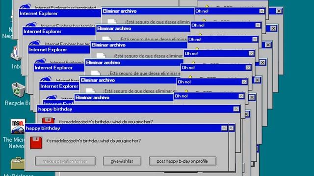Windows NT 4.0 Crazy Error смотреть онлайн