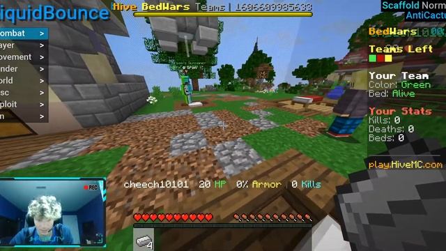 Troll HACKING on Minecraft servers with friends! смотреть онлайн