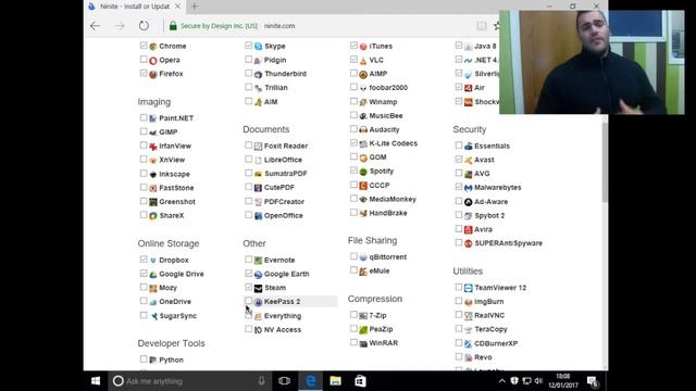 Installing and Updating Windows Programs using NINITE installer смотреть онлайн