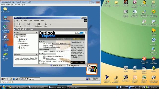 Microsoft Virtual PC 2007, Neptune Build 5111 смотреть онлайн