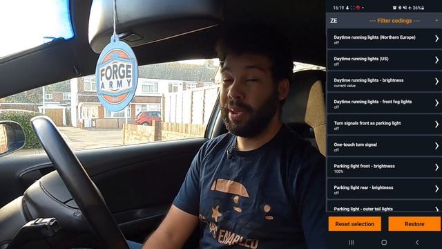 Coding A SEAT Leon Using Carly OBD Reader смотреть онлайн