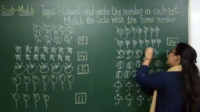 EM | GRADE K-1 | MATH | COUNT AND WRITE THE NUMBER | смотреть онлайн