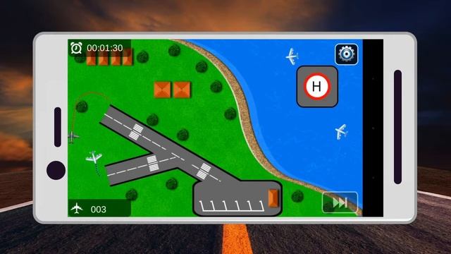 Air Traffic Rush | Android Game | Windows Phone Game | MobiMonster Infotech (P) Ltd. смотреть онлайн