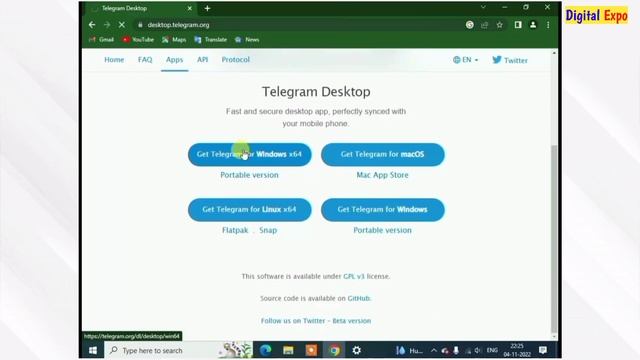 How to download and install telegram on winds 10/8/7 смотреть онлайн