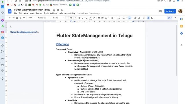 What is State Management in Flutter with Live Example | In Telugu | Sai Gopi смотреть онлайн