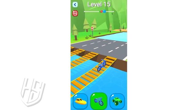 Shape Shifting - All Levels (13-17) Gameplay Mobile Game Walkthrough iOS Android смотреть онлайн