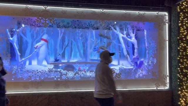 Macy’s Christmas Windows in NYC, New Year’s Day 2022 (2 of 2) смотреть онлайн