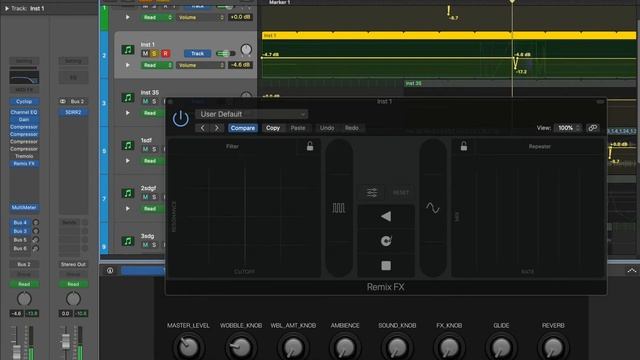 Remix FX - Logic Pro X - Stock Plugin смотреть онлайн