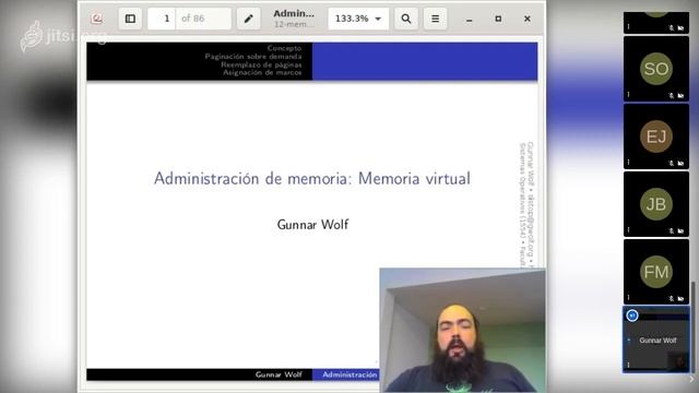 Sistemas Operativos 2020-04-16: Administración de memoria смотреть онлайн