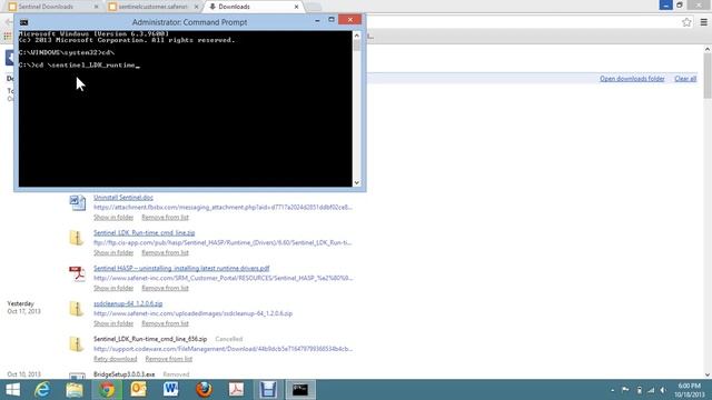 How to Uninstall Sentinel Run time drivers смотреть онлайн