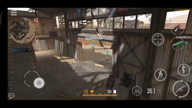 Modern Strike Online: PvP FPS Gameplay Part 5- Wasterland Map (Android, iOS) смотреть онлайн