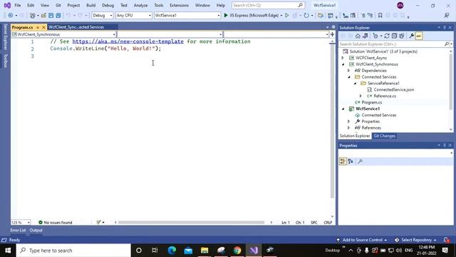 How to call wcf service synchronously from client - visual studio 2022 and .net6.0 смотреть онлайн