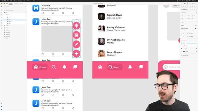 XD Daily Creative Challenge - Floating Action Buttons | Adobe Creative Cloud смотреть онлайн