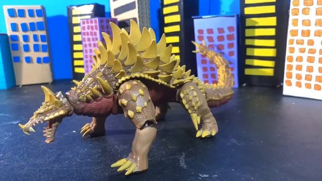 Godzilla singular point vs Anguirus vs manda vs rodan an epic battle stop motion by EG M смотреть онлайн