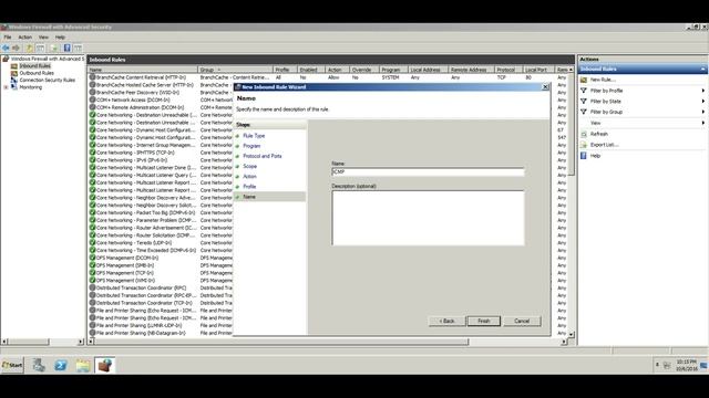 Разрешить ответ Ping в Windows Server 2008 R2 смотреть онлайн