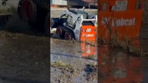 Накидные гусеницы для Bobcat s175 Грязь!!!