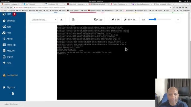 Upgrading Debian9 to Debian10. смотреть онлайн