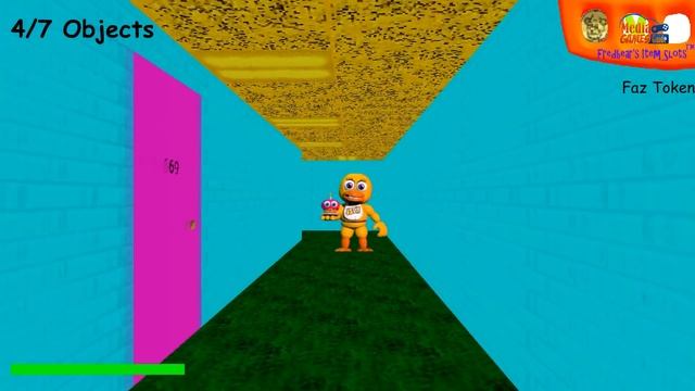 Fredbear's Basics In FNaF World And Battles - Baldi's Basics Mod смотреть онлайн