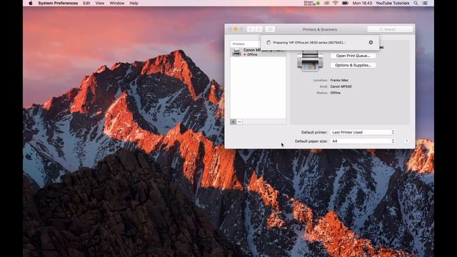 How to setup your new printer in macOS смотреть онлайн