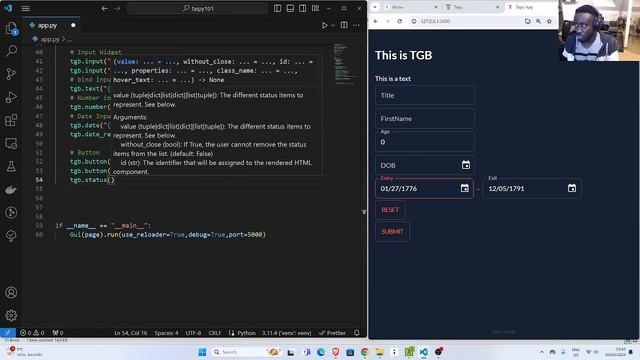 Taipy Python Crash Course смотреть онлайн