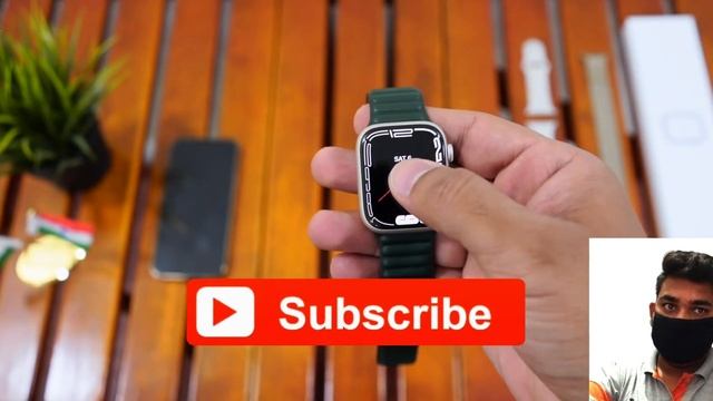 Indian Recat On Apple Watch Series 7 (2021) #Apple #watch #Series7 #One10 #Technical Guruji