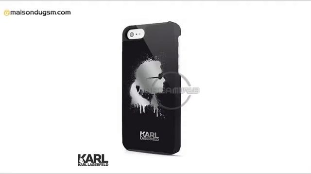 Coque iPhone 5S Karl Lagerfeld Noir смотреть онлайн