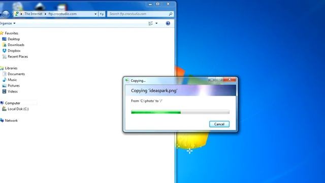How to upload a file from FTP Windows смотреть онлайн