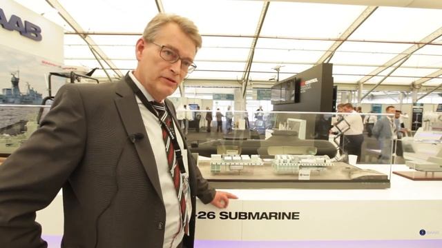 Saab Kockums A26 submarine and FLEXpatrol at Pacific 2015 смотреть онлайн