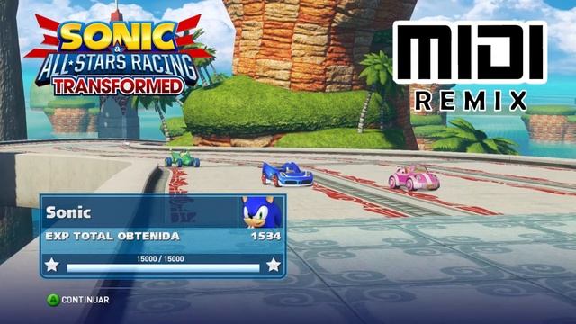 Sonic & All Stars Racing Transformed - Results MIDI remix (Windows Soundfont version) смотреть онлайн