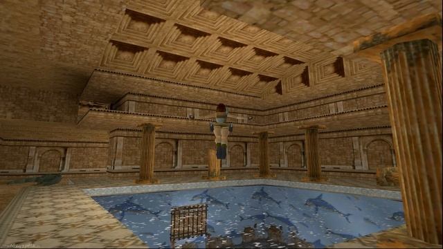 Tomb Raider classic DOS 3dfx test - in Ultra HD смотреть онлайн