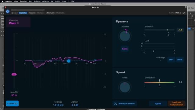 Logic Pro 10.8 Mastering Assistant смотреть онлайн