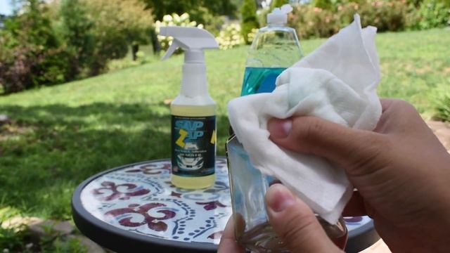 SapZap vs Dishsoap - Adhesive Sticker Removal on Glass смотреть онлайн