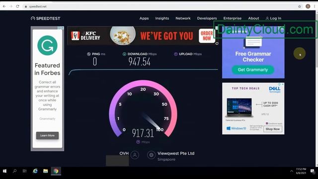 Windows VPS Singapore Review - Dainty Cloud смотреть онлайн
