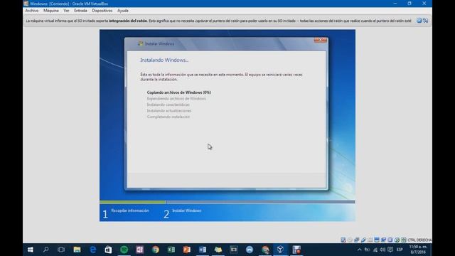 Instalacion de Windows en virtualbox смотреть онлайн