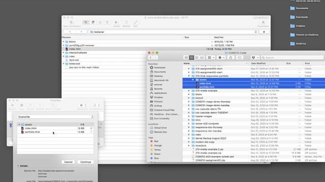 Cyberduck - Upload final site смотреть онлайн