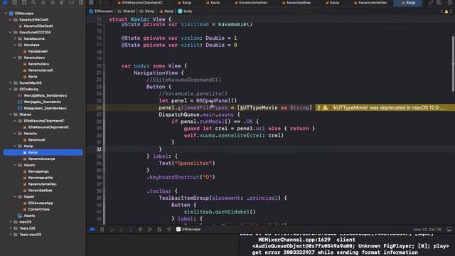 SwiftUI: macOS VideoPlayer, AVKit & AVFoundation. Apostle Surgeon Kavuma Daniel, NJCw A Kavu, Eli смотреть онлайн