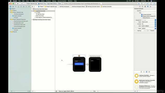 Hacking with watchOS 4 - Build Amazing Apple Watch Apps : Project 1 - Intro смотреть онлайн