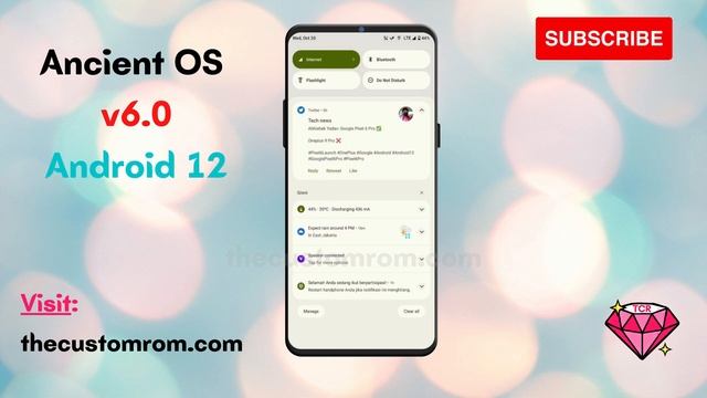 Ancient OS 6.0 Official Alpha Android 12 | Custom Rom смотреть онлайн