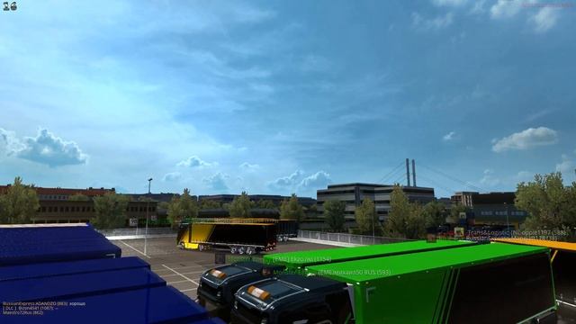 ETS 2 || EU 2 || #62 || Праздничный конвой компании "RussianExpress" Нам 3 года!!! смотреть онлайн