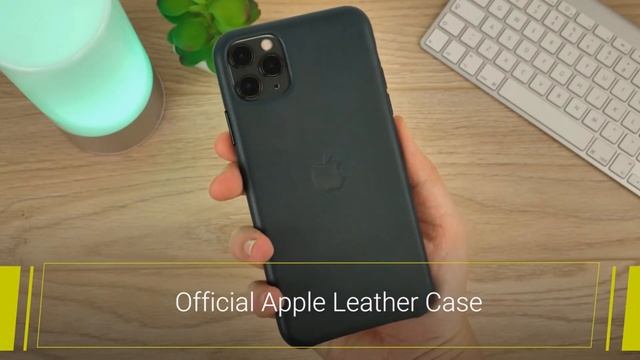 Official Apple iPhone 11 Pro Max Leather Case Review смотреть онлайн