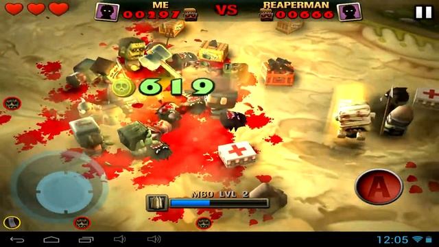Minigore 2: Zombies - Android Gameplay 2