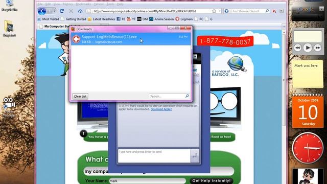 My Computer Buddy Online using Vista OS смотреть онлайн