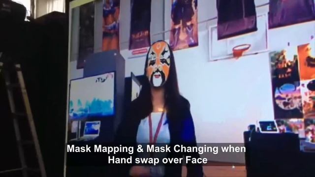 Chinese Opera Face Mask Mapping using Kinect Face Tracking смотреть онлайн