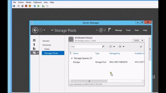Storage Spaces Server 2012 смотреть онлайн