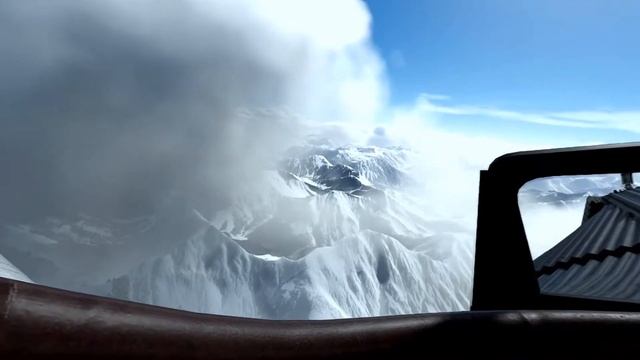 MSFS2020 Memmingen Allgau Airport Bavaria to the Alps. Risky Mountain Landing Junkers F13 on Skis смотреть онлайн