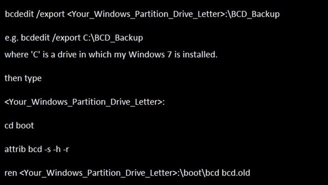 To Solve BCD Error problem in Windows 7 or Windows vista смотреть онлайн