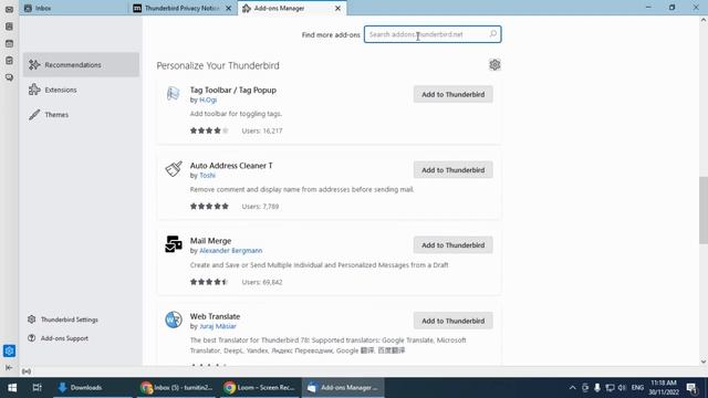 04 Install ImportExportTools NG Add-on to Thunderbird (Gmail + Thunderbird) смотреть онлайн